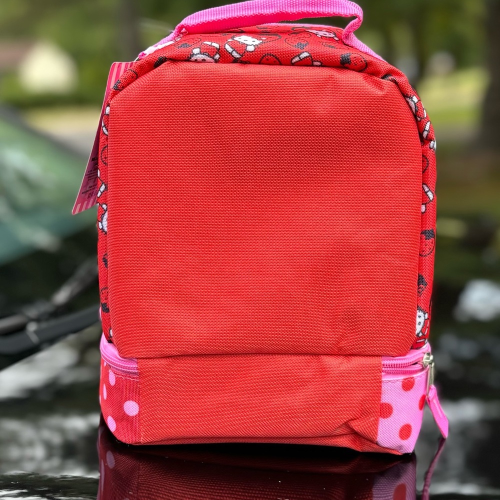 Hello Kitty Pink and Red Backpack - Picture 4 of 8